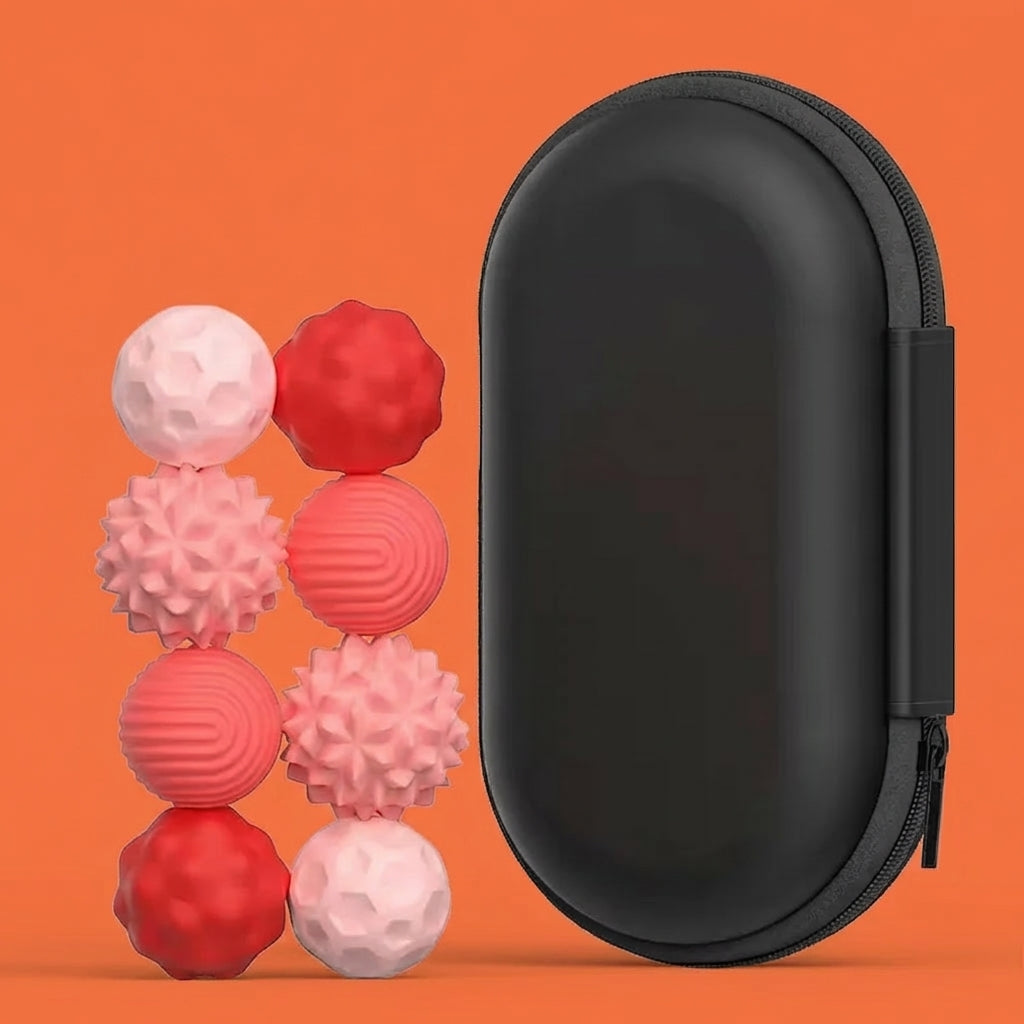 The Anxiety Fidget Ball Set — Silent, Satisfying & Pocket-Ready