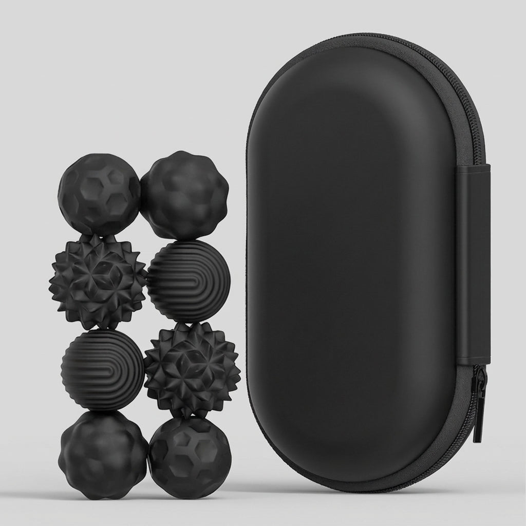 The Anxiety Fidget Ball Set — Silent, Satisfying & Pocket-Ready